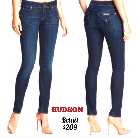 Hudson Jeans Denim - Hudson jeans $209 Retail Collin Skinny Ankle size 29, US 8, FINAL PRICE!
